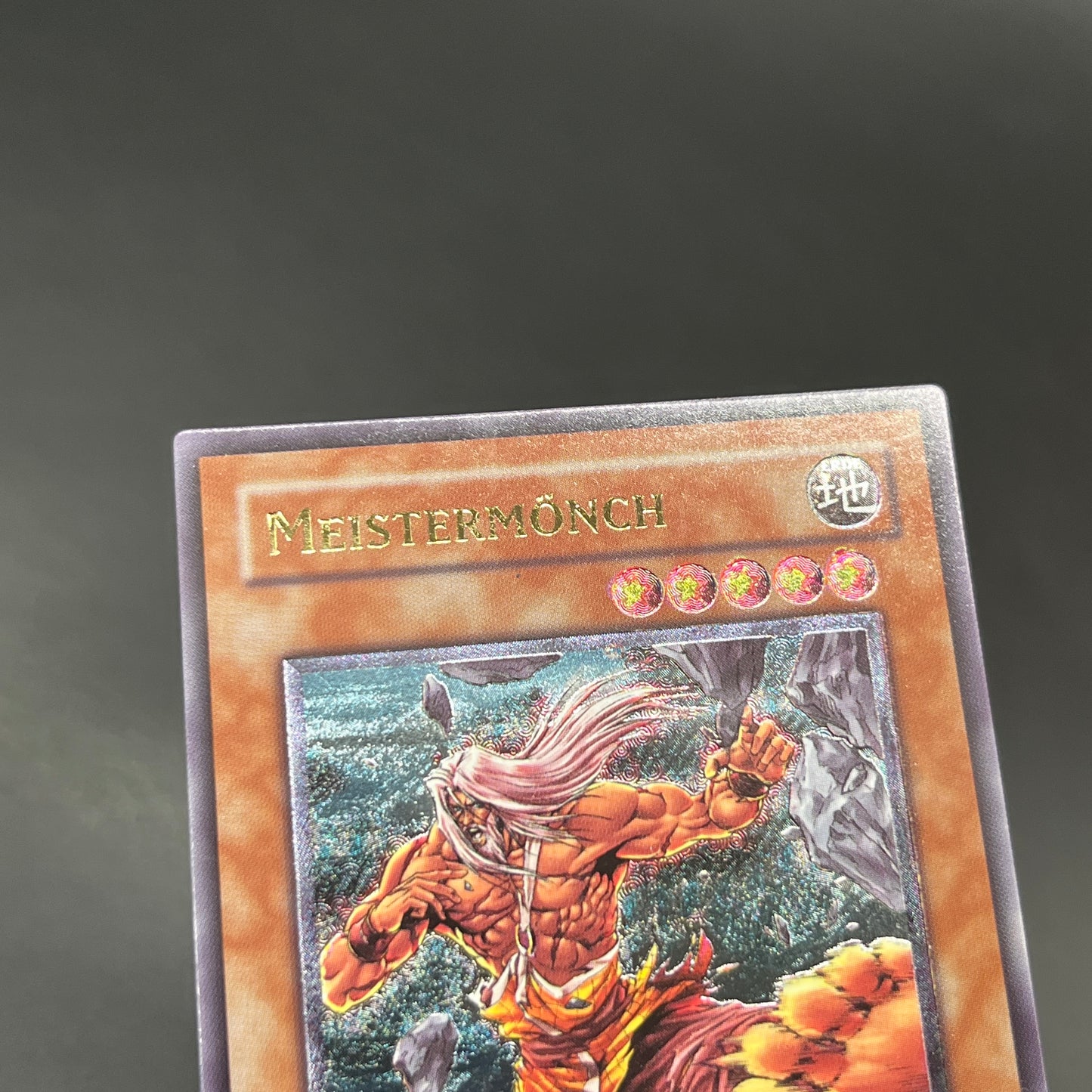 遊戯王　マスターモンク/レリーフ/ドイツ語/1st/EU版