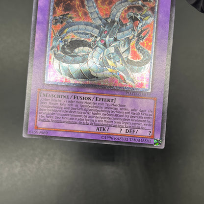 遊戯王　キメラテック・オーバー・ドラゴン/レリーフ/ドイツ/EU版