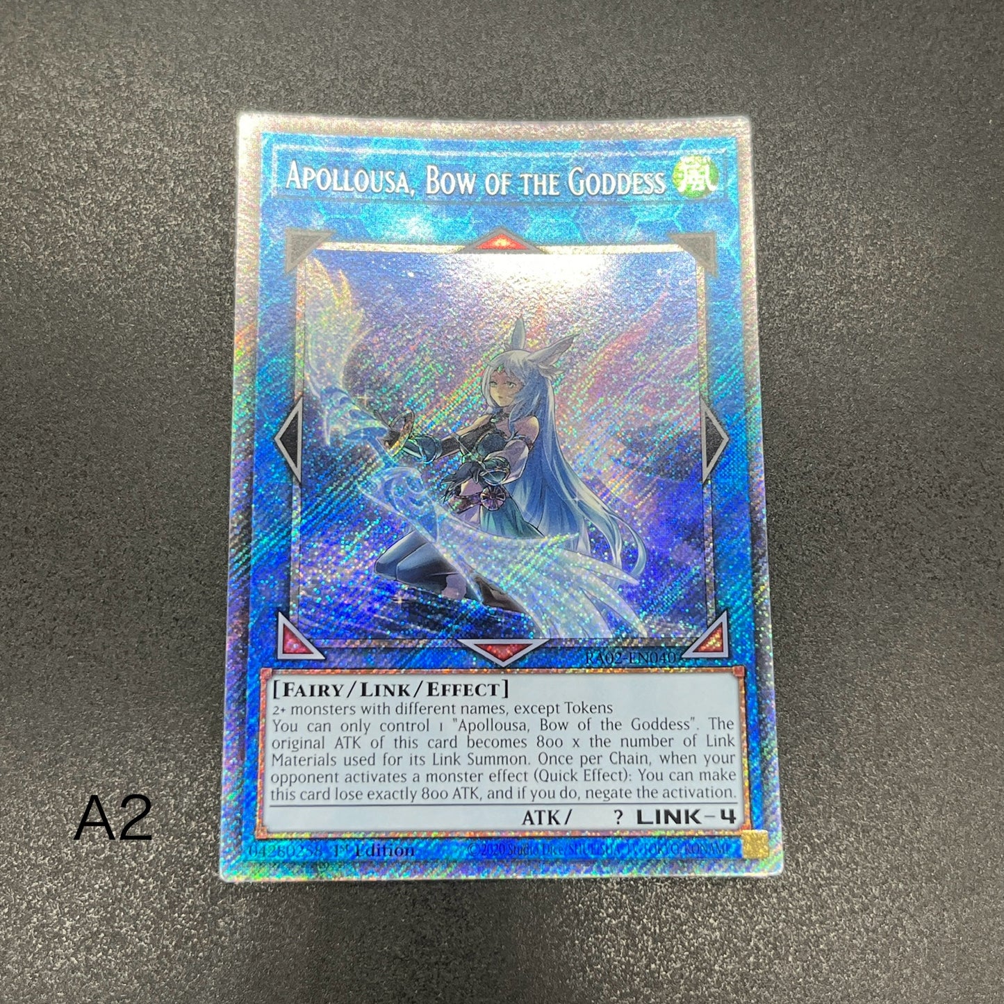 遊戯王　召命の神弓－アポロウーサ/プラチナ/英語/1st/EU