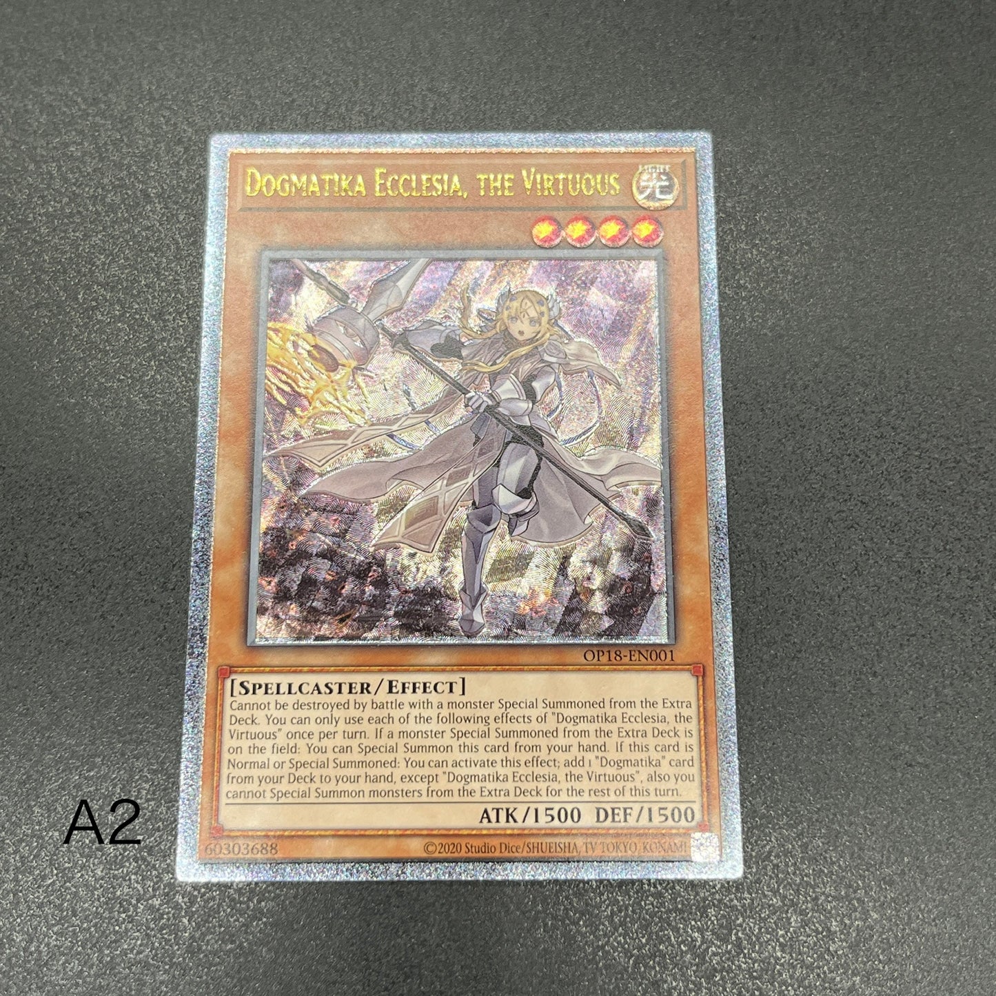 遊戯王　教導の聖女エクレシア/レリーフ/英語/EU版