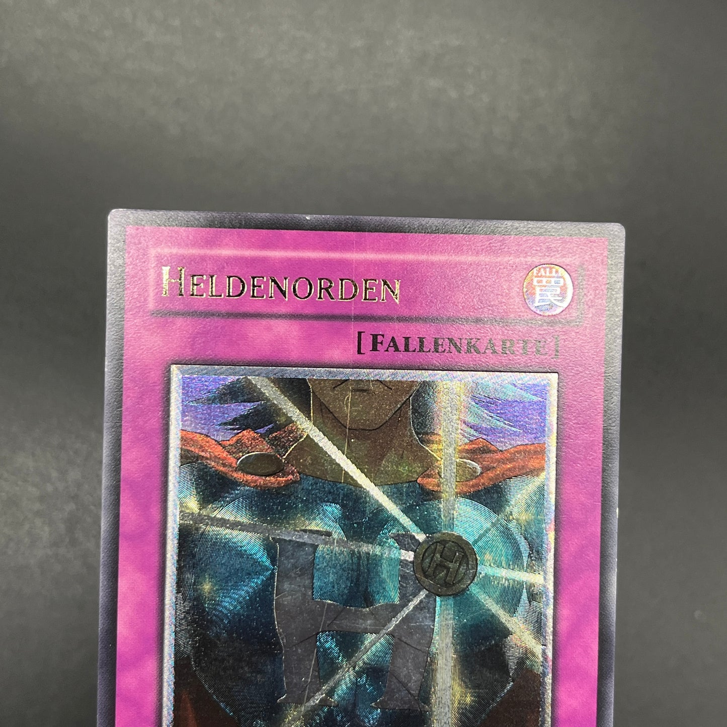 遊戯王　ヒーロー・メダル/レリーフ/ドイツ/1st/EU版