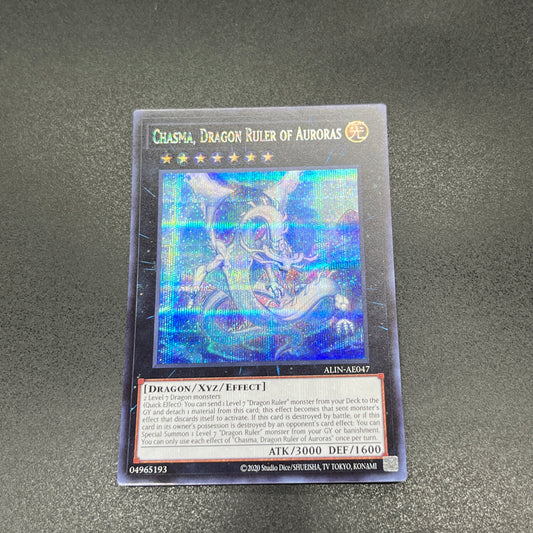 遊戯王　極征竜－シャスマティス/シークレット/英語/泰亜版