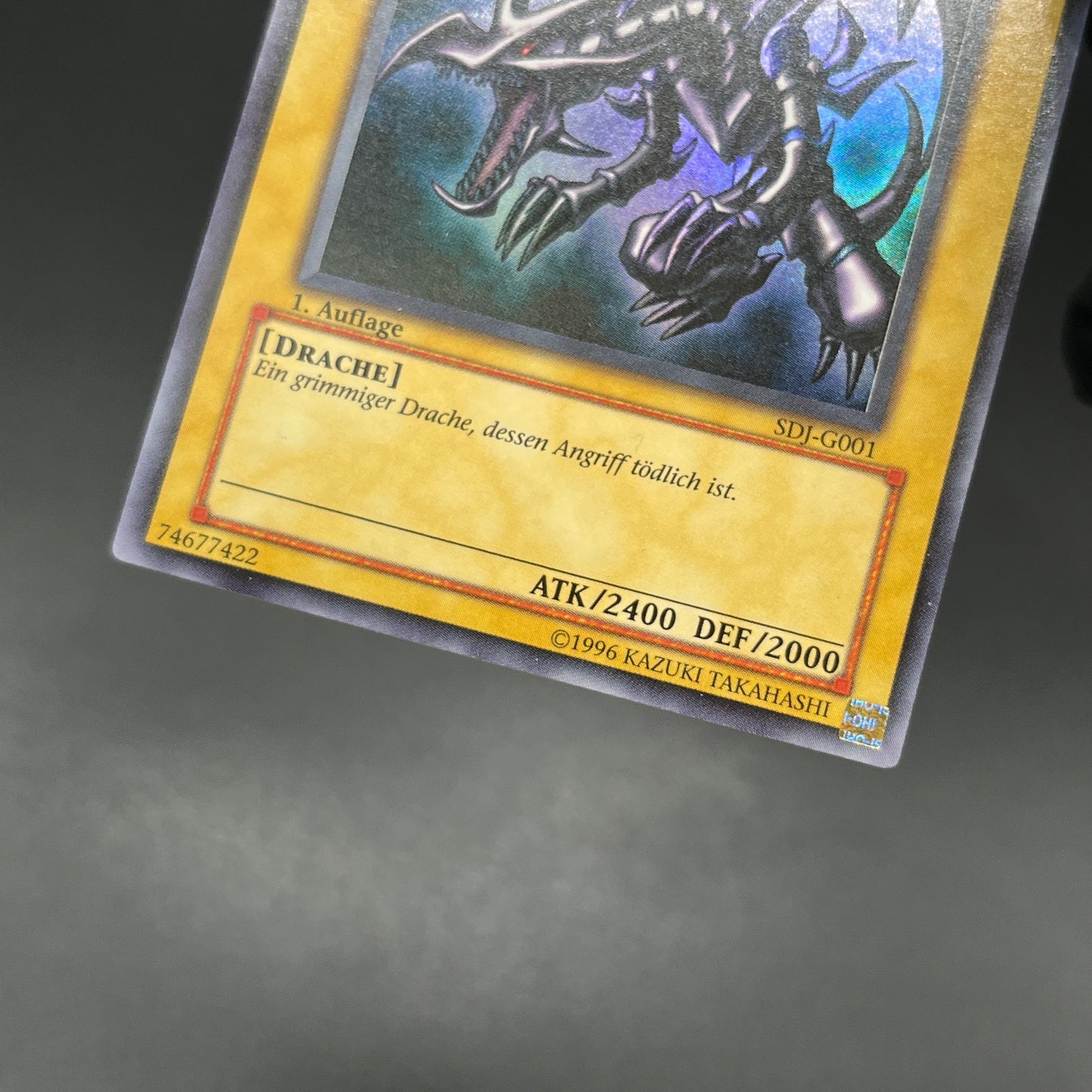 遊戯王　真紅眼の黒竜/ウルトラ/ドイツ/1st/EU版