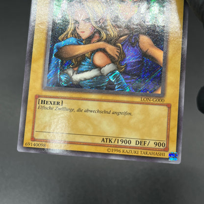 遊戯王　ヂェミナイ・エルフ/シークレット/ドイツ/EU版