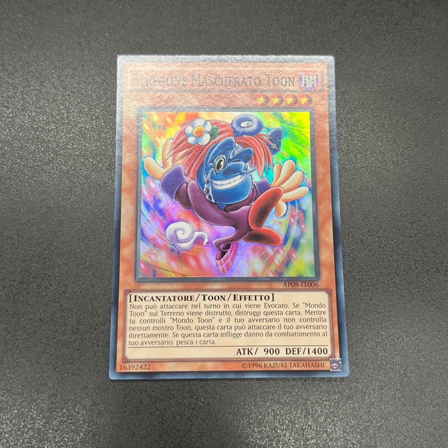 遊戯王　トゥーン・仮面魔導士/スーパー/イタリア/EU版