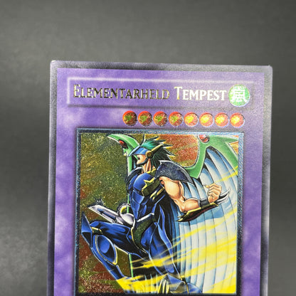 遊戯王　Ｅ・ＨＥＲＯ テンペスター/レリーフ/ドイツ/EU版