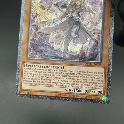 遊戯王　教導の聖女エクレシア/レリーフ/英語/EU版