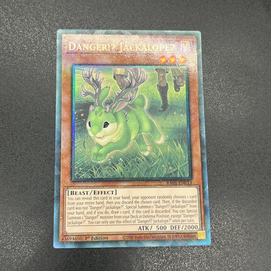 遊戯王　未界域のジャッカロープ/コレクターズ/英語/1st/EU版