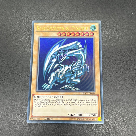 遊戯王　青眼の白龍/ウルトラ/ドイツ/1st/EU版