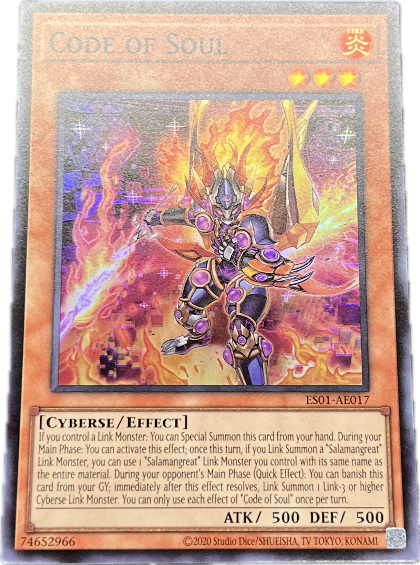 遊戯王　コード・オブ・ソウル/スーパー/英語/泰亜版