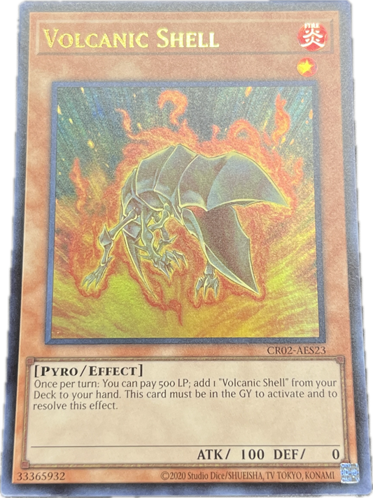 遊戯王　ヴォルカニック・バレット/ウルトラ/英語/泰亜版