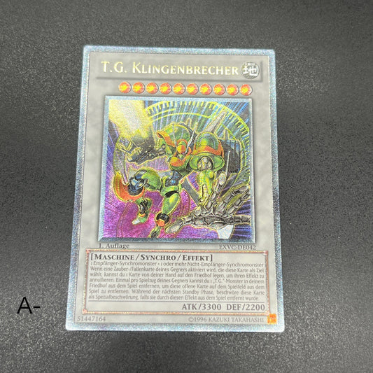 遊戯王　ＴＧ ブレード・ガンナー/レリーフ/ドイツ/1st/EU版