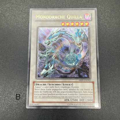 遊戯王　月影龍クイラ/レリーフ/ドイツ語/EU版