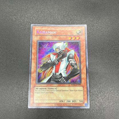 遊戯王　正義の味方 カイバーマン/シークレット/英語/北米版