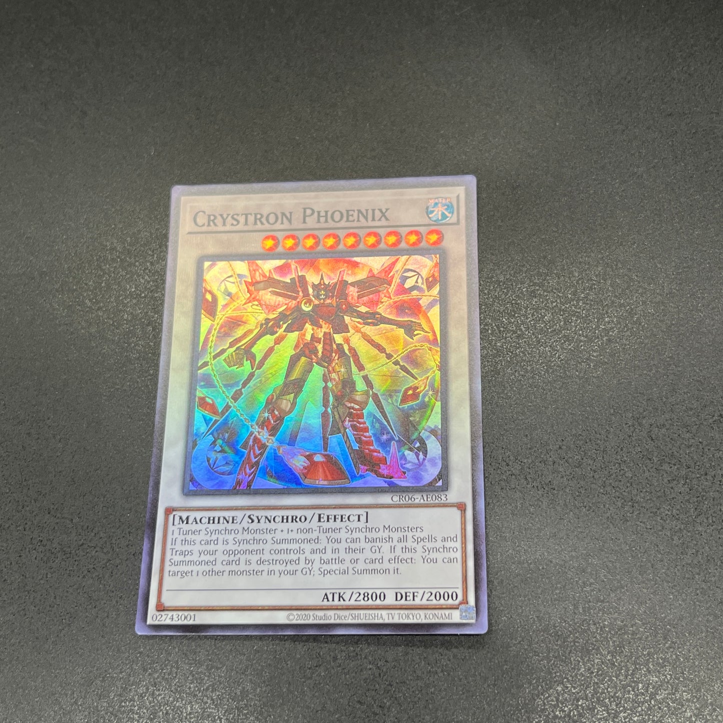 遊戯王　水晶機巧－フェニキシオン/スーパー/英語/泰亜版