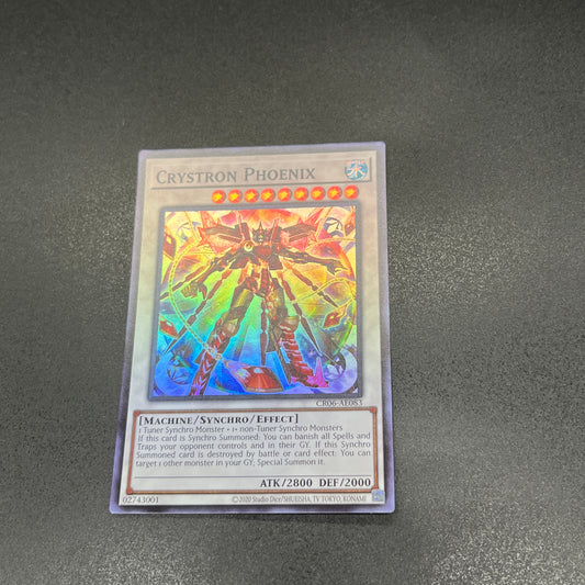 遊戯王　水晶機巧－フェニキシオン/スーパー/英語/泰亜版