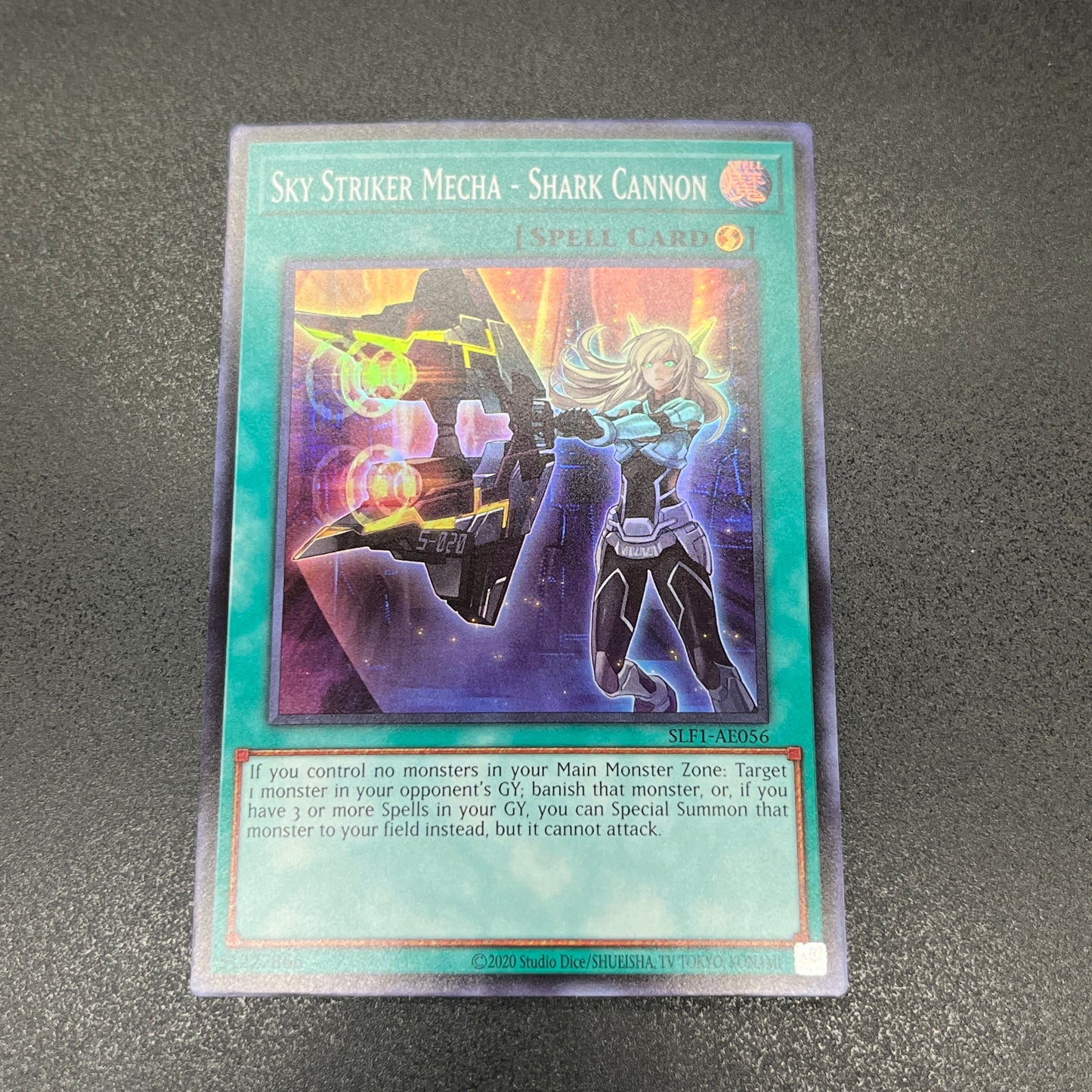 遊戯王　閃刀機－シャークキャノン/スーパー/英語/泰亜版