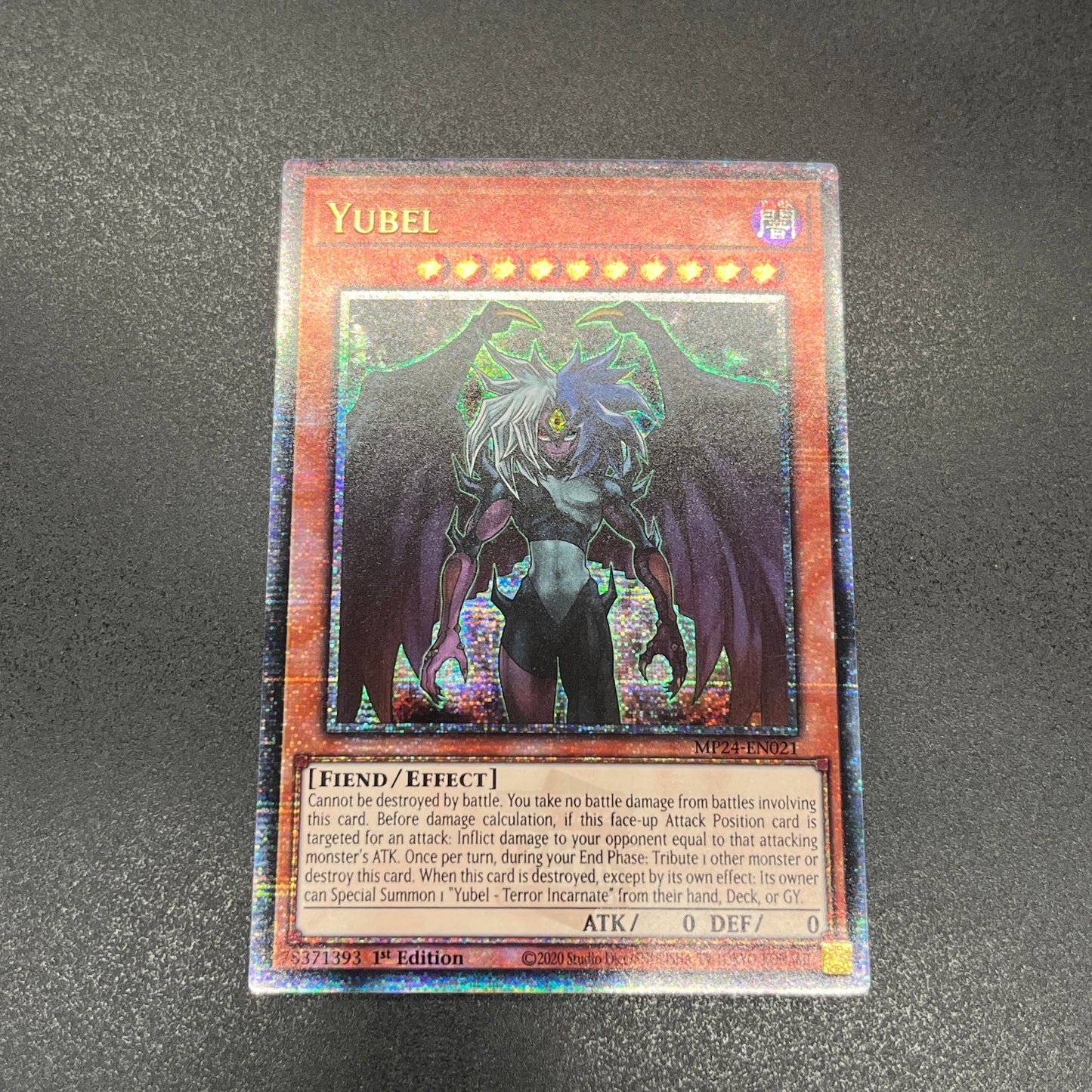 遊戯王　ユベル/クオシク/英語/1st/EU版