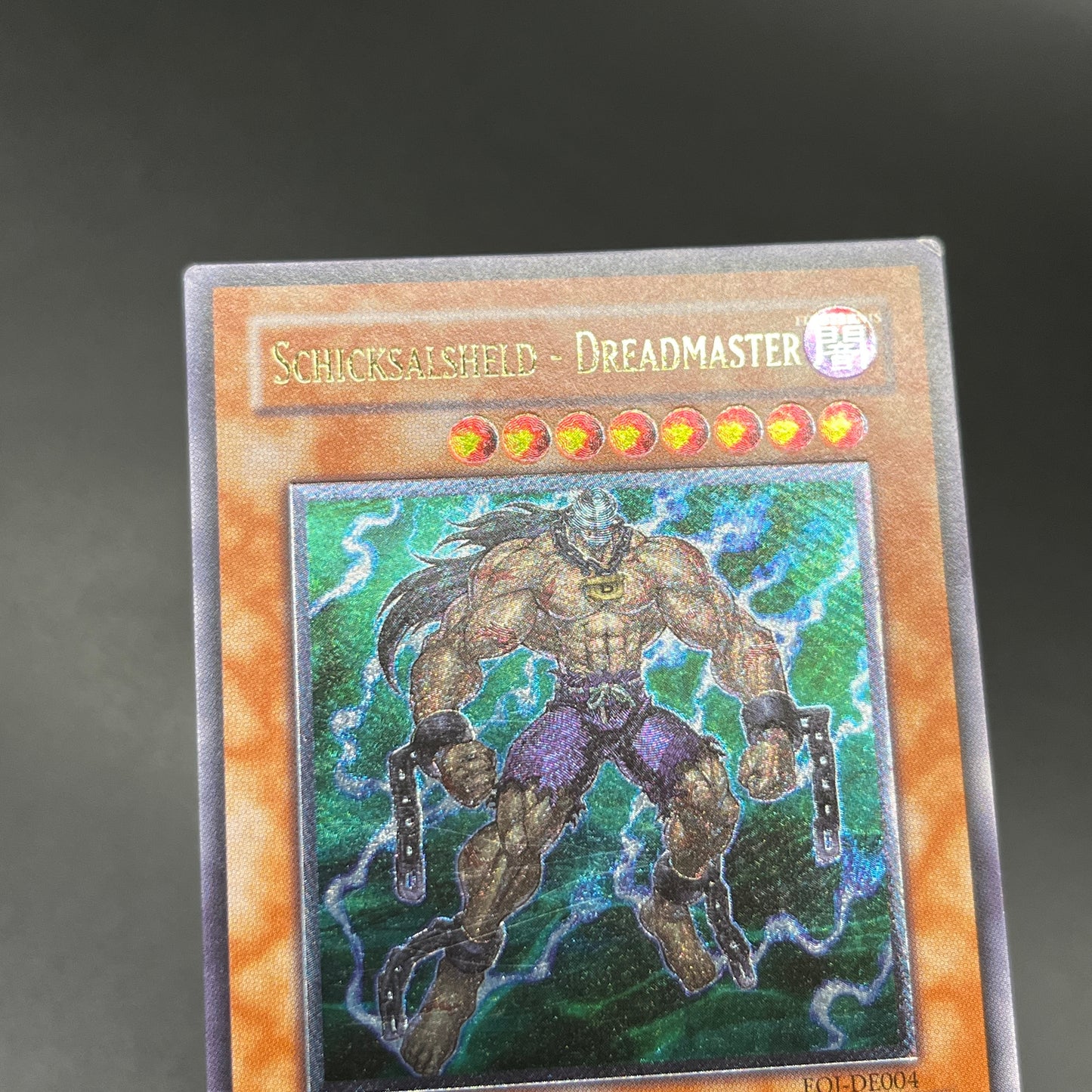 遊戯王　Ｄ－ＨＥＲＯ ドレッドガイ/レリーフ/イタリア語/1st/EU