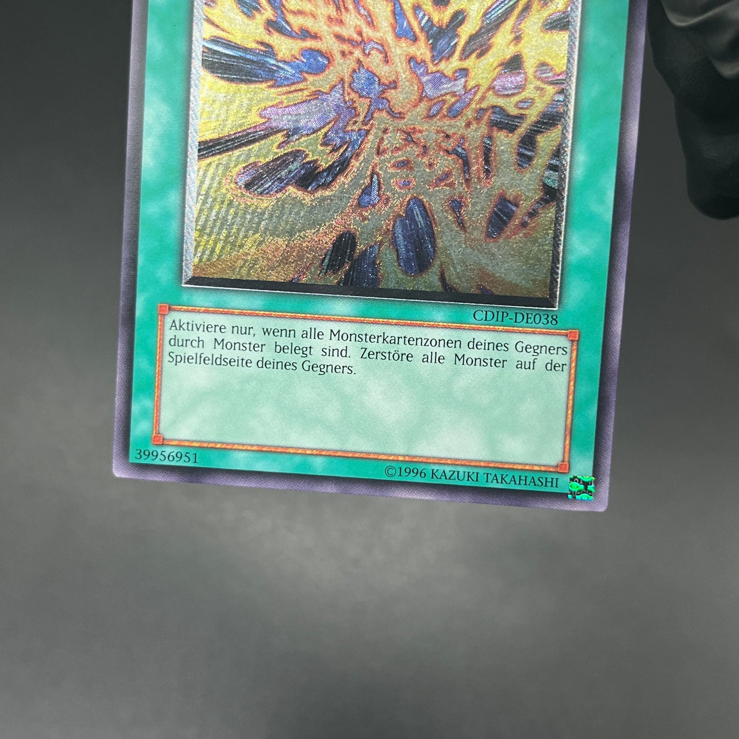 遊戯王　封魔一閃/レリーフ/ドイツ語/EU