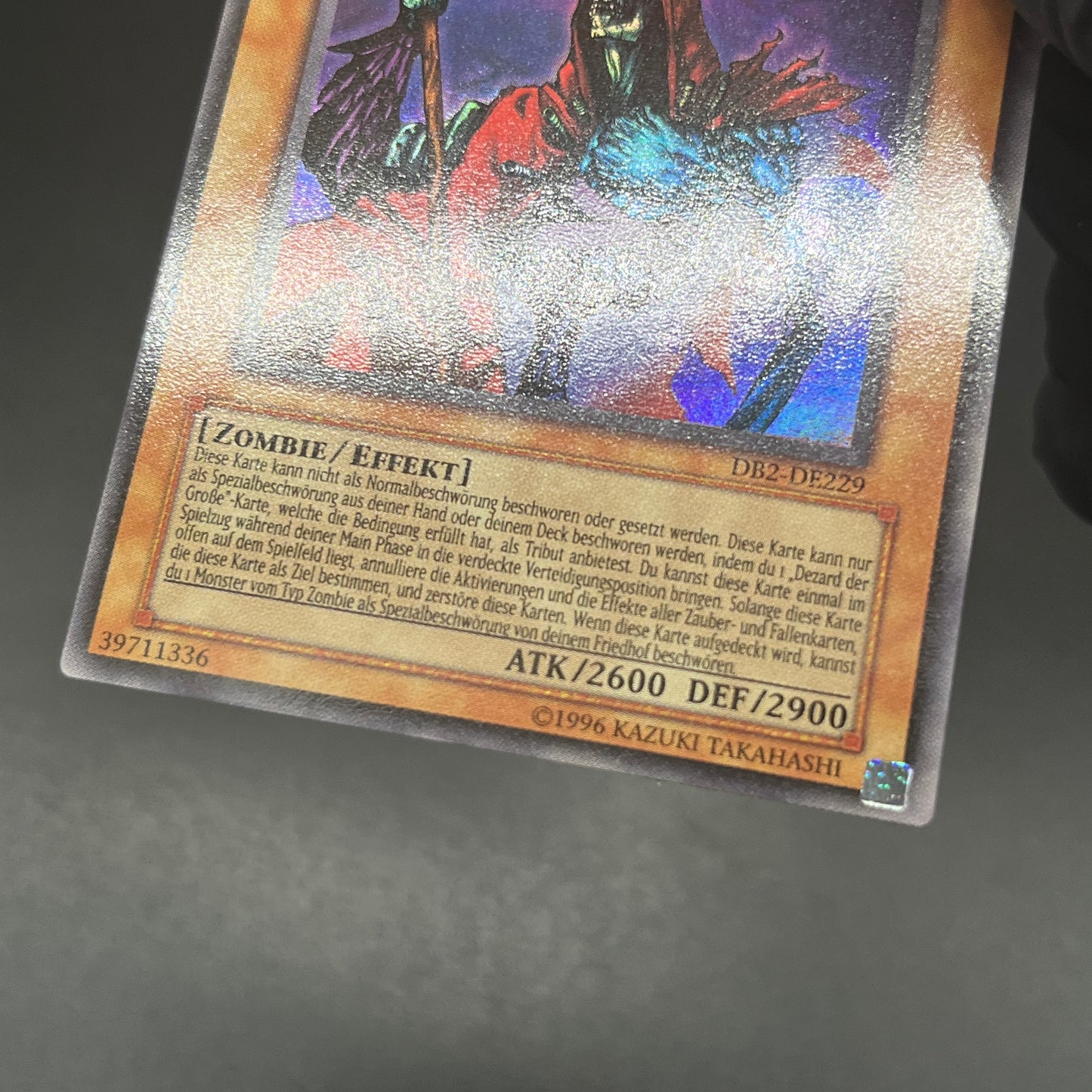 遊戯王　不死王リッチー/ウルトラ/ドイツ/EU版