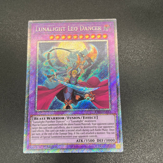 遊戯王　月光舞獅子姫/プラチナ/英語/1st/EU版