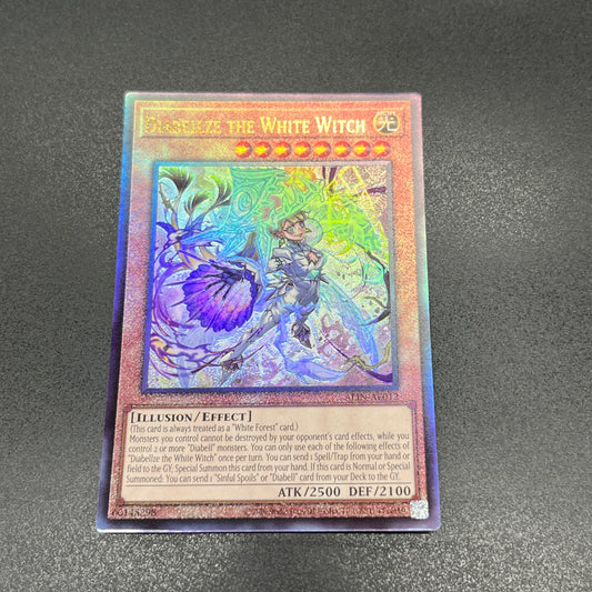 遊戯王　白魔女ディアベルゼ/レリーフ/英語/泰亜版