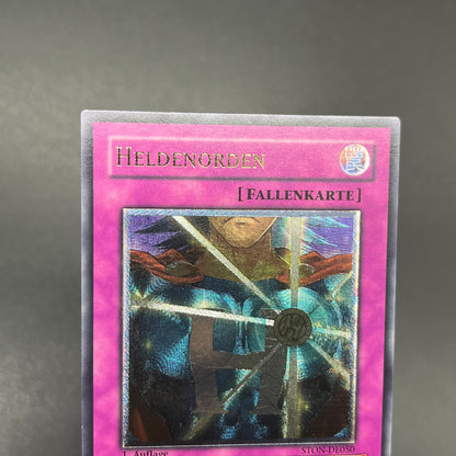 遊戯王　ヒーロー・メダル/レリーフ/ドイツ/1st/EU版