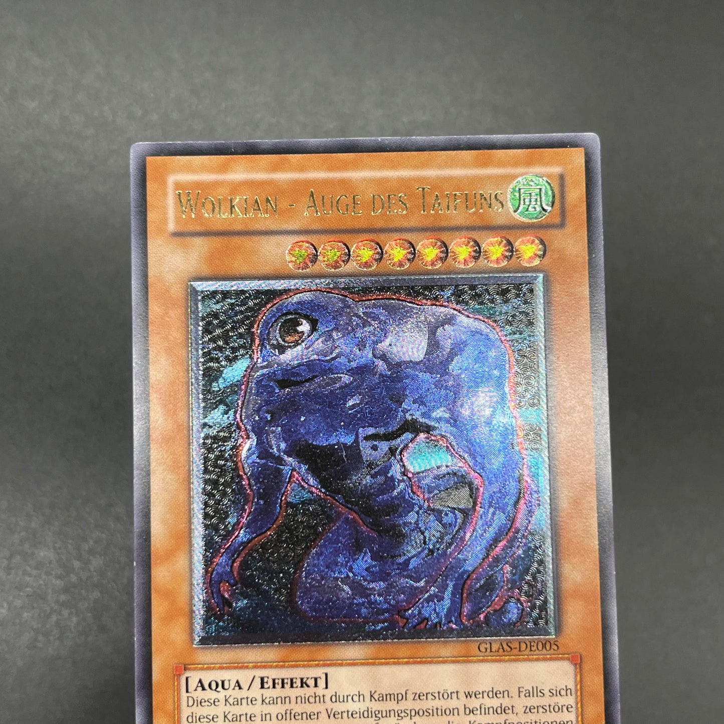 遊戯王　雲魔物－アイ・オブ・ザ・タイフーン/レリーフ/ドイツ/EU版