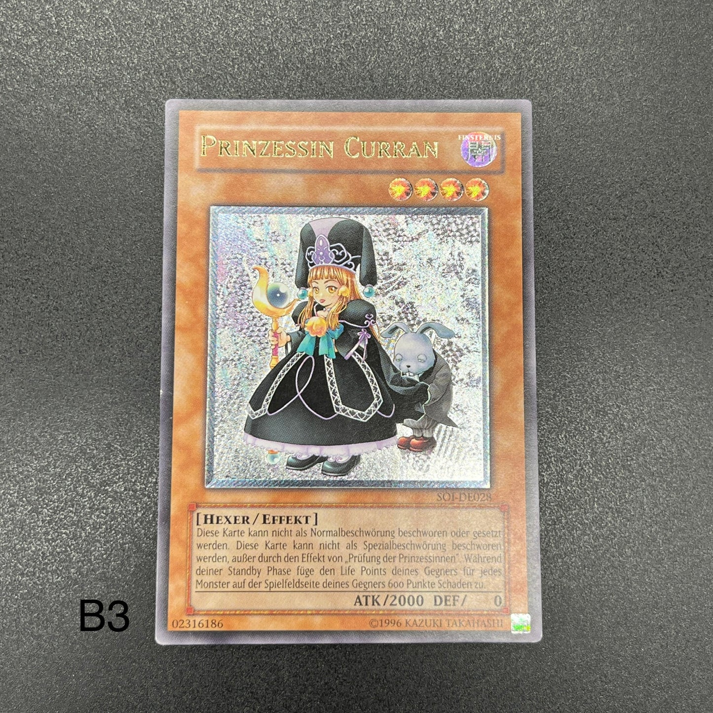 遊戯王　魔法の国の王女−クラン/レリーフ/ドイツ語/EU版