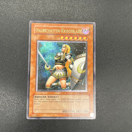 遊戯王　月の女戦士/レリーフ/ドイツ語
