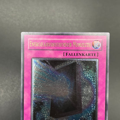 遊戯王　エネルギー吸収板/レリーフ/ドイツ語/1st/EU