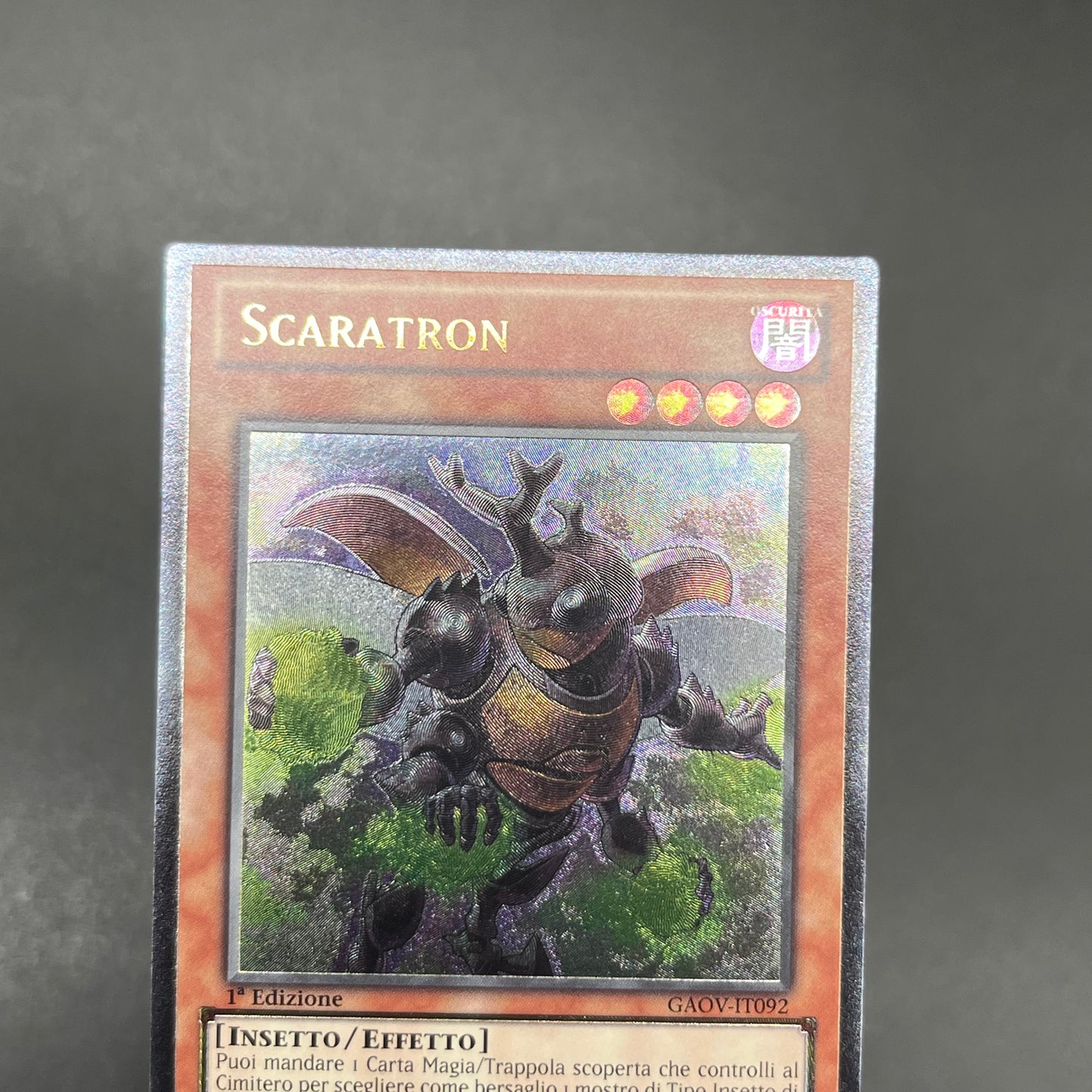 遊戯王　ビートロン/レリーフ/イタリア語/1st/EU版