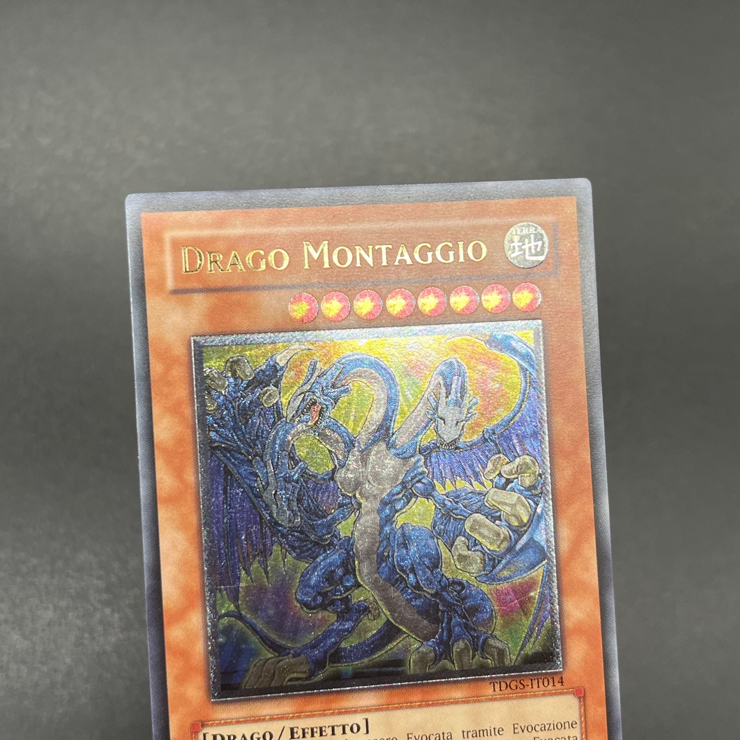 遊戯王　モンタージュ・ドラゴン/レリーフ/イタリア語/EU版