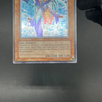 遊戯王　地母神アイリス/レリーフ/ドイツ語/EU版