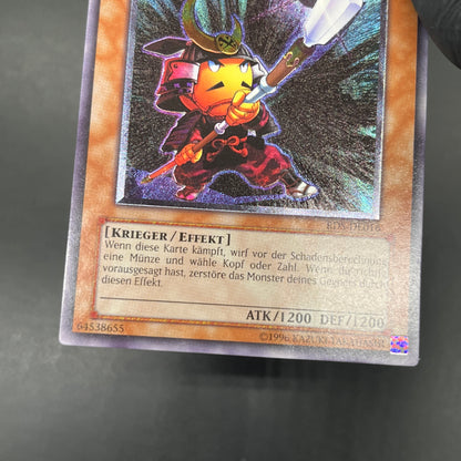 遊戯王　一撃必殺侍/レリーフ/ドイツ/EU版