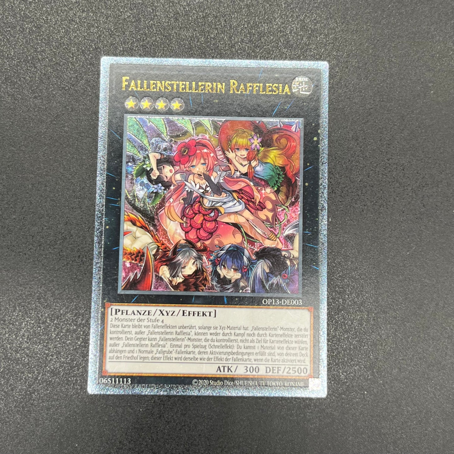 遊戯王　フレシアの蟲惑魔/レリーフ/ドイツ/EU版