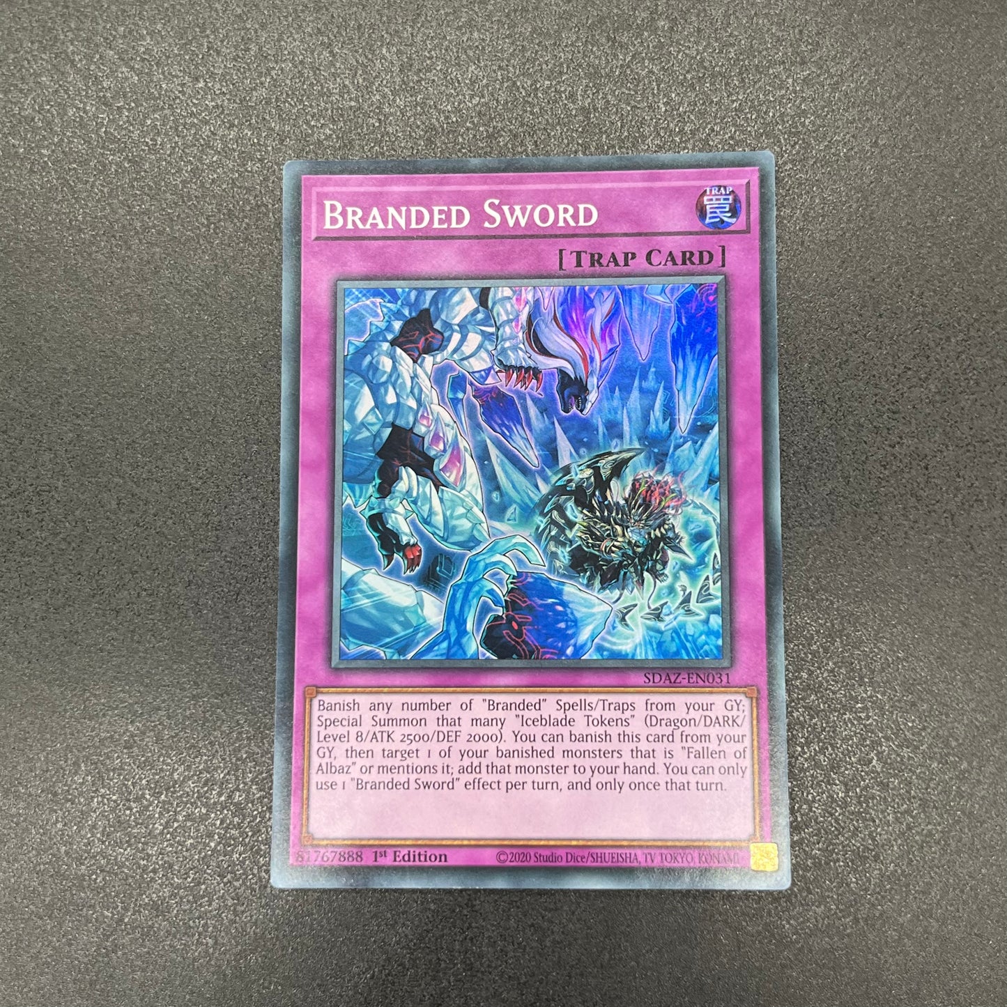 遊戯王　烙印の剣/スーパー/英語/1st