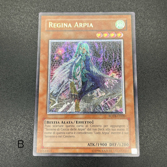 遊戯王　ハーピィ・クイーン/レリーフ/イタリア語/EU版