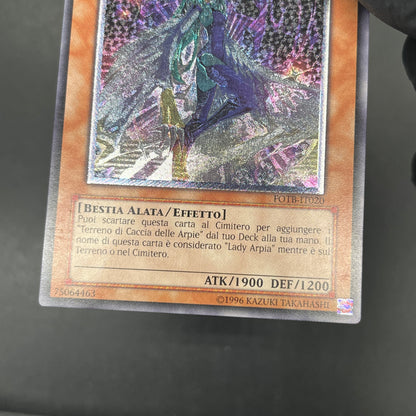 遊戯王　ハーピィ・クイーン/レリーフ/イタリア語/EU版