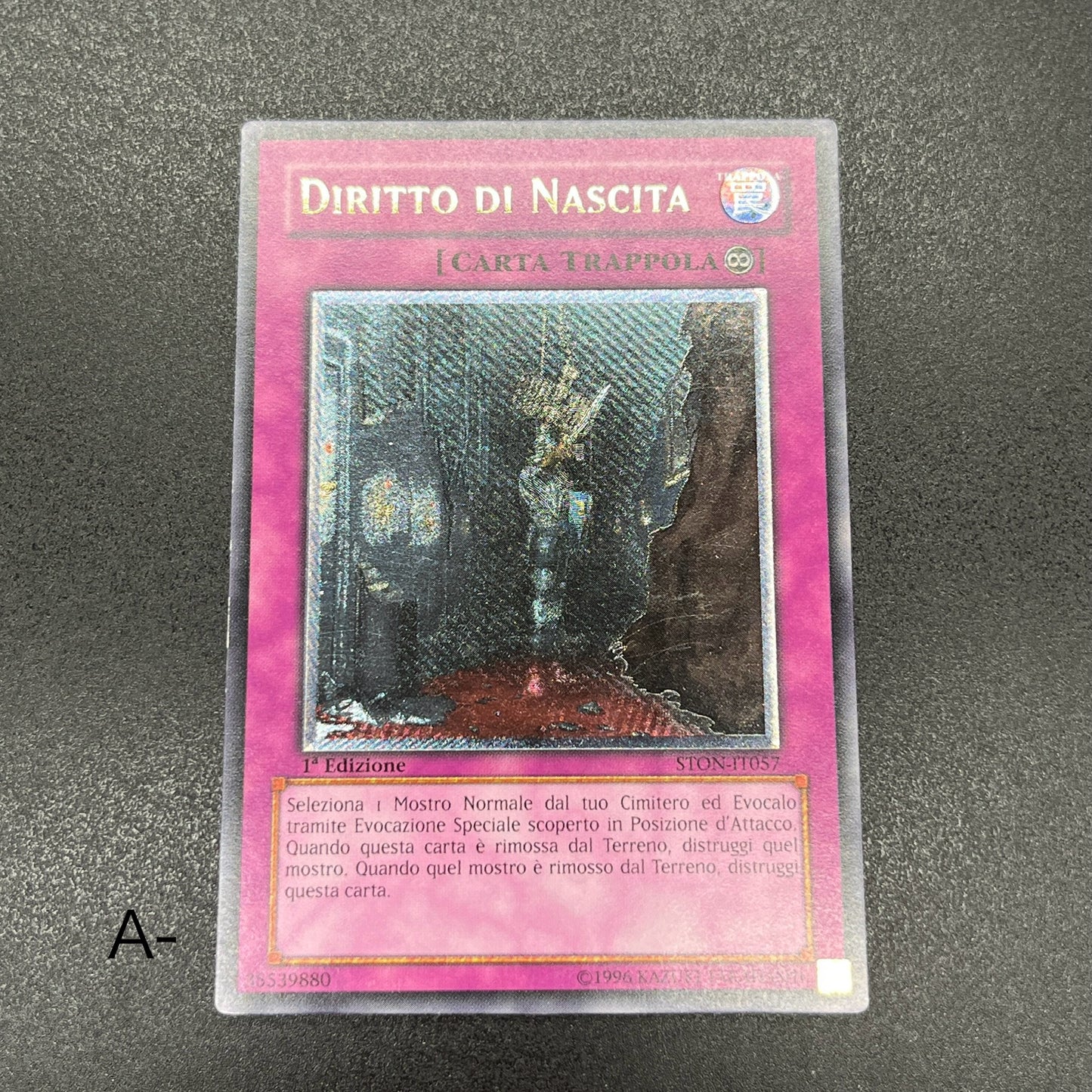 遊戯王　正統なる血統/レリーフ/イタリア語/1st/EU版