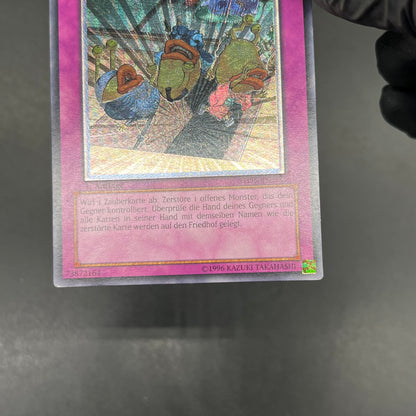 遊戯王　お家おとりつぶし/レリーフ/ドイツ語/1st/EU版