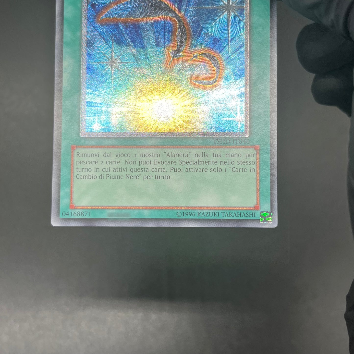 遊戯王　黒羽の宝札/レリーフ/イタリア語/EU版