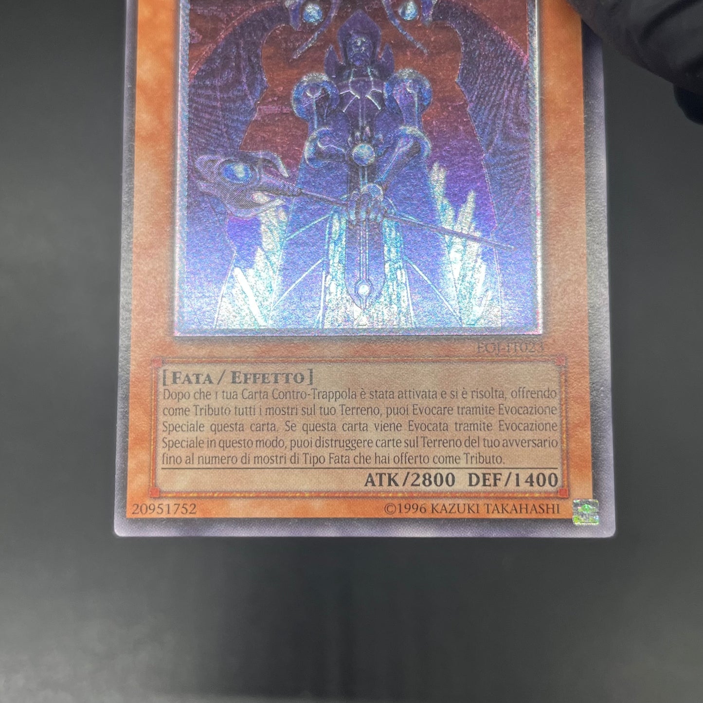 遊戯王　裁きを下す者－ボルテニス/レリーフ/イタリア/EU版