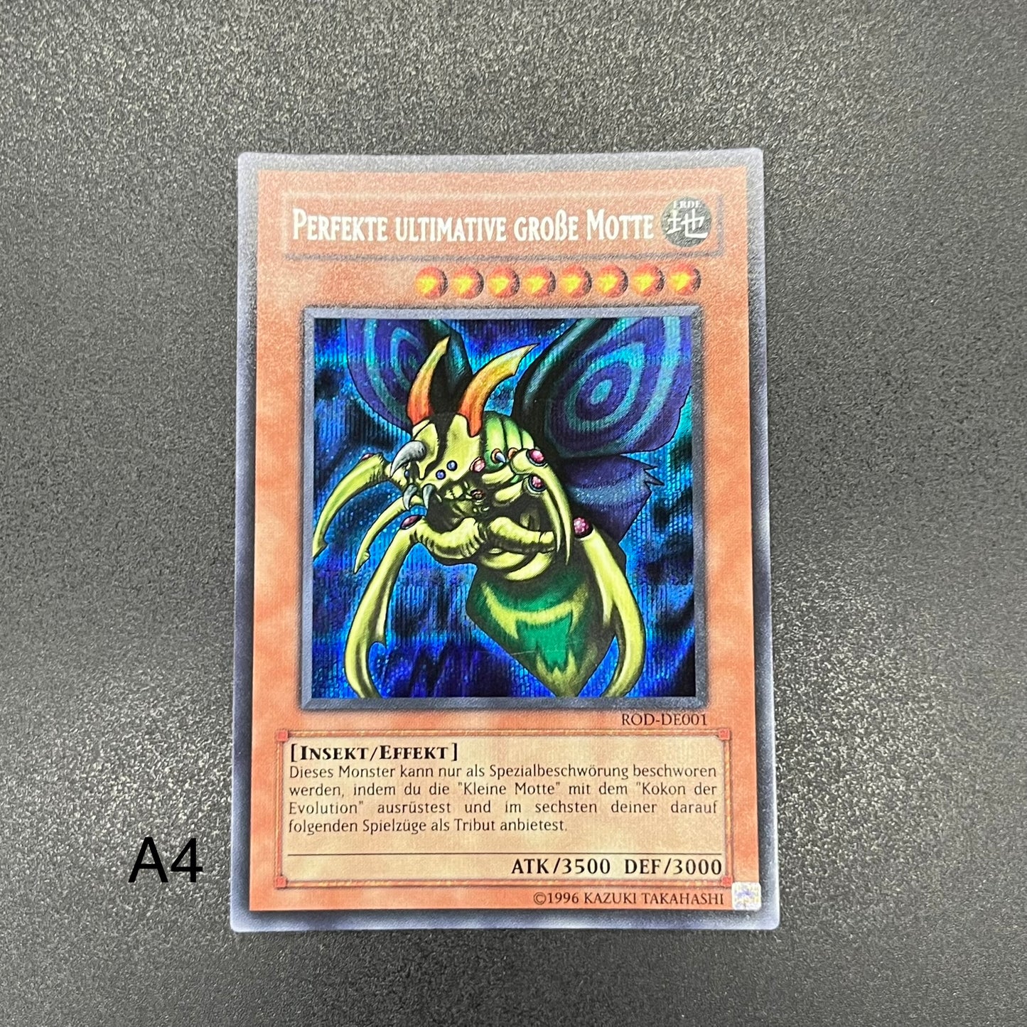 遊戯王　究極完全態・グレート・モス/シークレット/ドイツ語