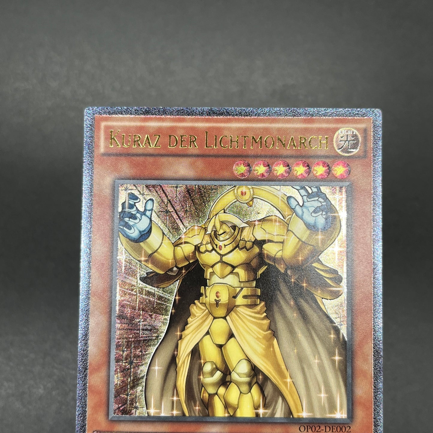 遊戯王　光帝クライス/レリーフ/ドイツ語/EU版