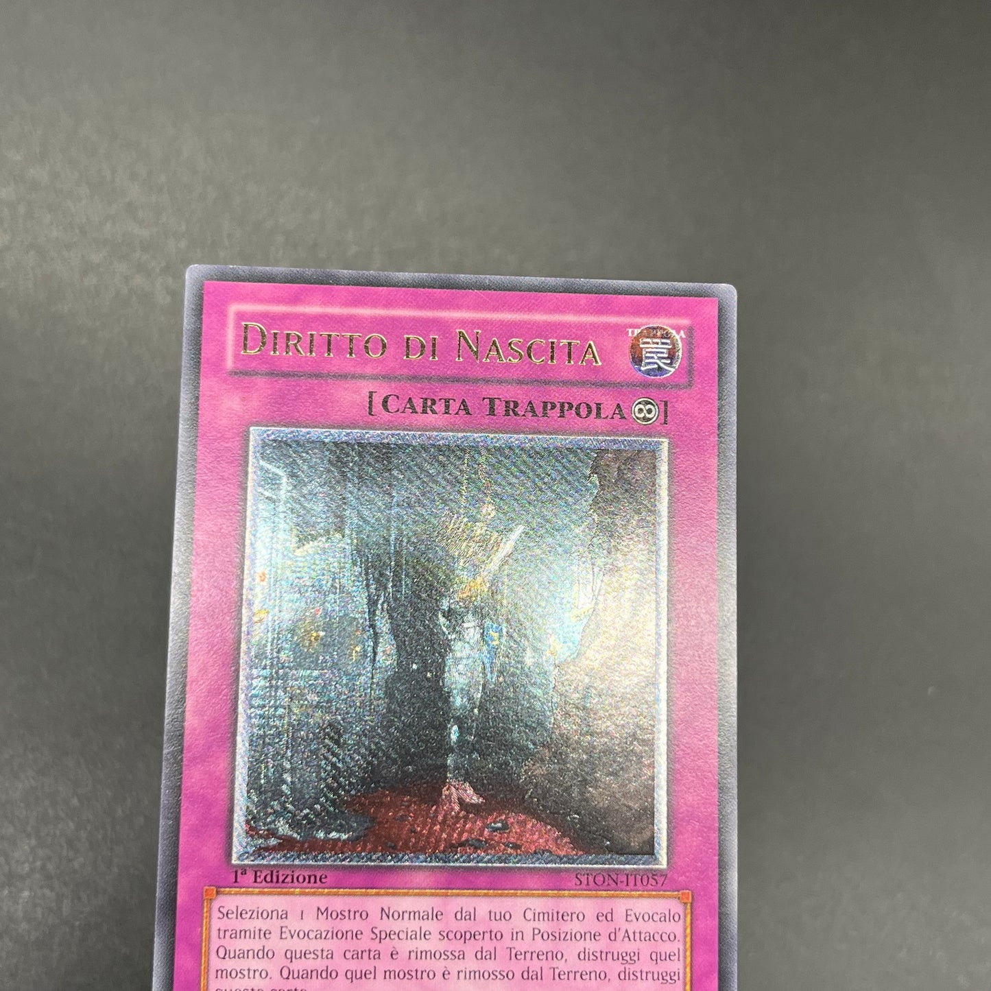 遊戯王　正統なる血統/レリーフ/イタリア語/1st/EU版