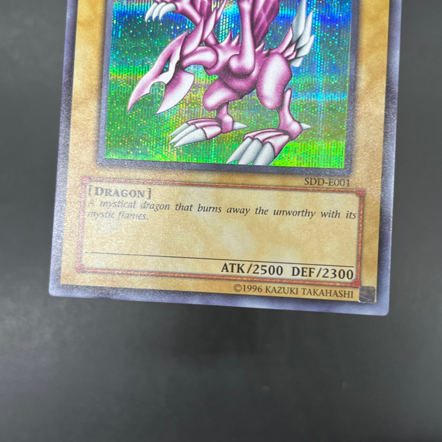 遊戯王　ホーリー・ナイト・ドラゴン/シークレット/英語