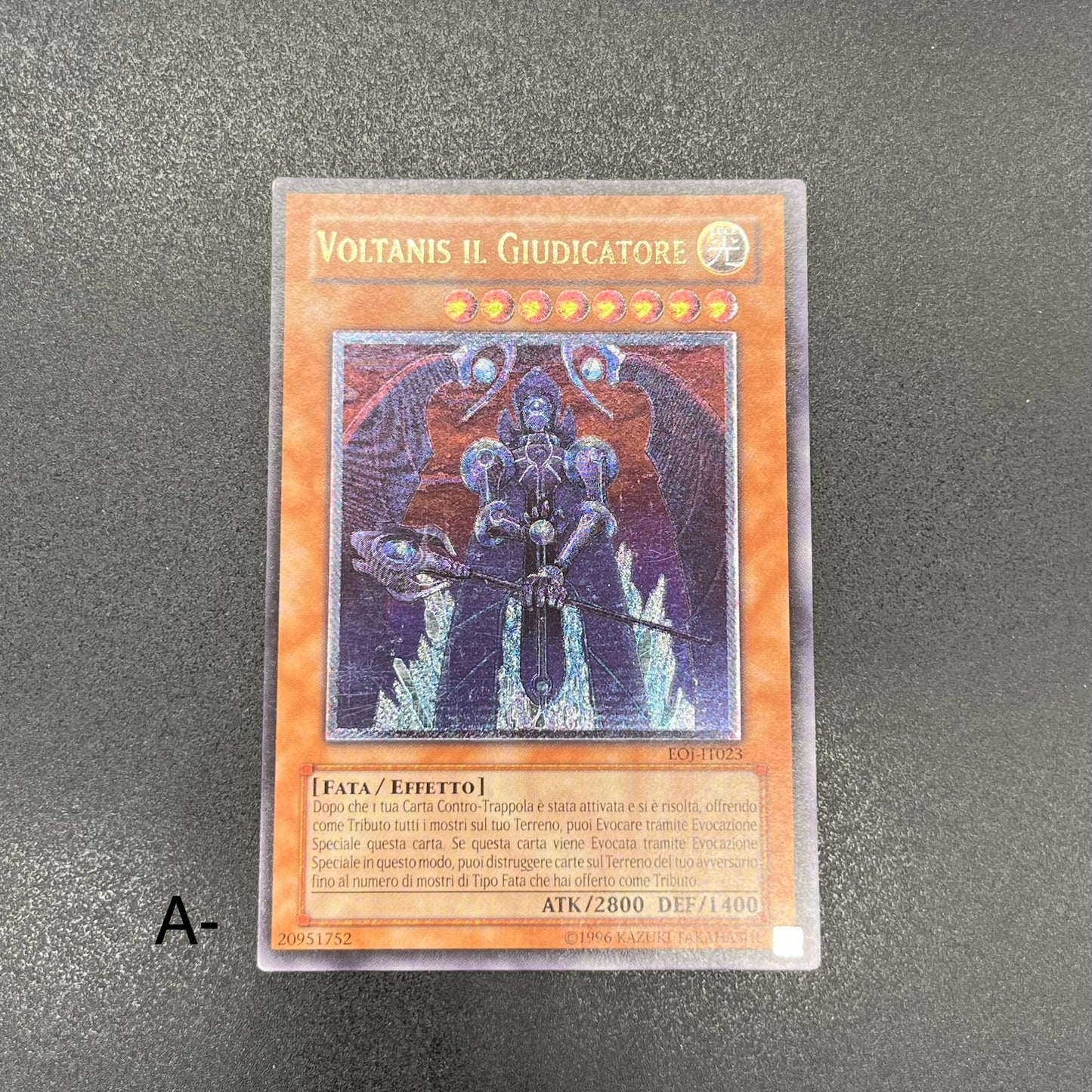 遊戯王　裁きを下す者－ボルテニス/レリーフ/イタリア/EU版