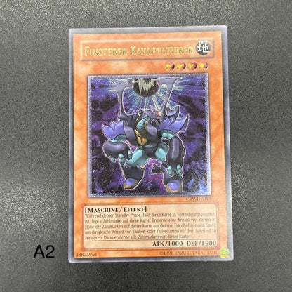 遊戯王　ダーク・カタパルター/レリーフ/ドイツ語/EU版